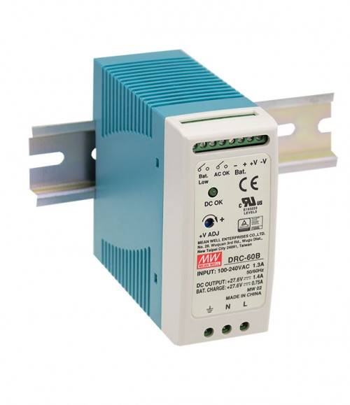 Zasilacz buforowy DRC-60B 90-264VAC/27,6VDC 1,4A