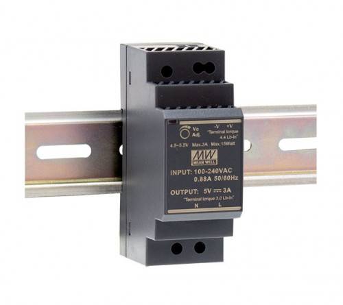 HDR-30-24 Zasilacz impuls. na szynę 30W 24VDC 1,5A