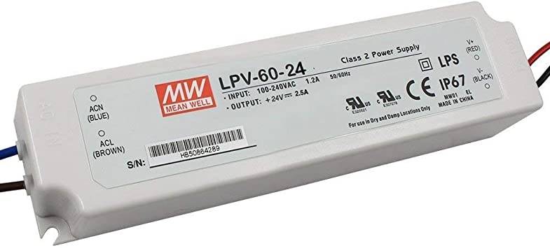 LPV-60-24 Zasilacz LED 60W 24V 2.5A