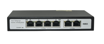 SPE124C Switch PoE 4+2