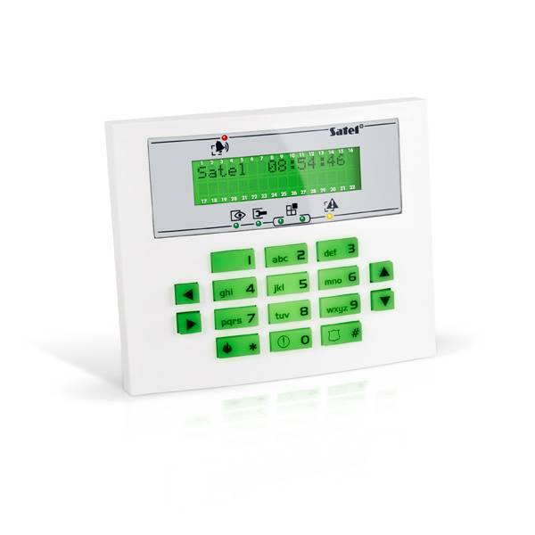 INT-KLCDS-GR Manipulator LCD typ S; zielone podśw