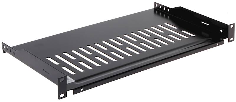 Półka P19/254L*P2 254mm, do szafy RACK 19" 1U