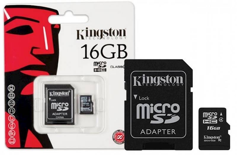 Karta pamięci KINGSTON microSDHC 16GB 