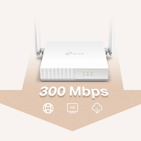 Bezprzewodowy router, standard N, 300 Mb/s
