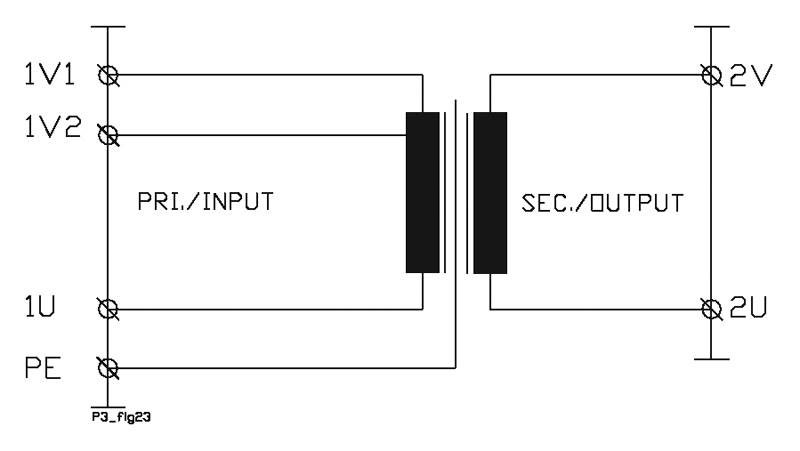 SU78A-23024 trasnformator 60VA 230/24V