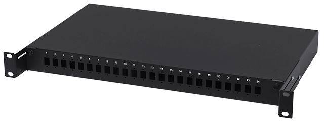 PPDF-19-1U-24SLX-B Przełącznica 19" 1U 24xSC