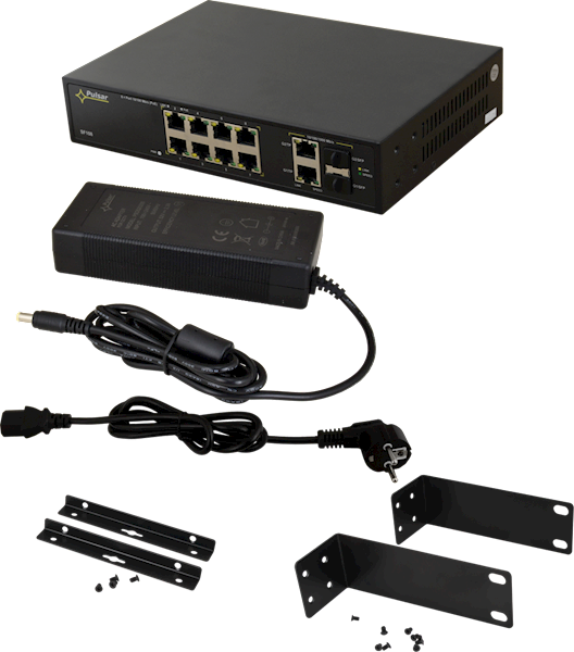 Switch POE 10-portowy SF108-90W do 8 kamer IP
