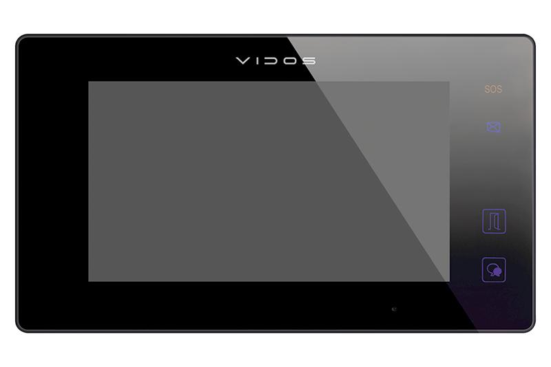 Monitor wideodomofonu VIDOS DUO M1021B-2 czarny