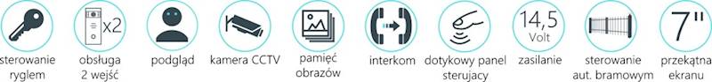 M670BS2- Monitor wideodomofonu