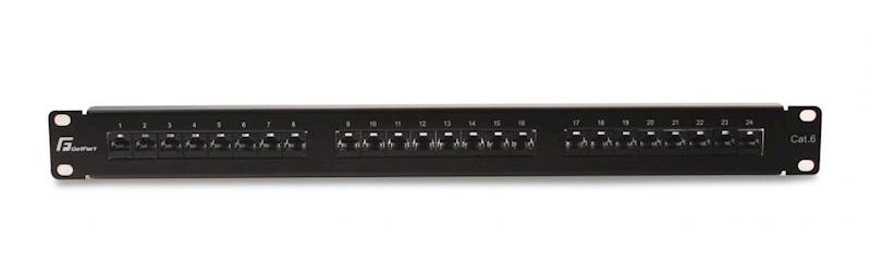 Patch panel UTP cat.6 24 porty PGF-6UTP24-B5