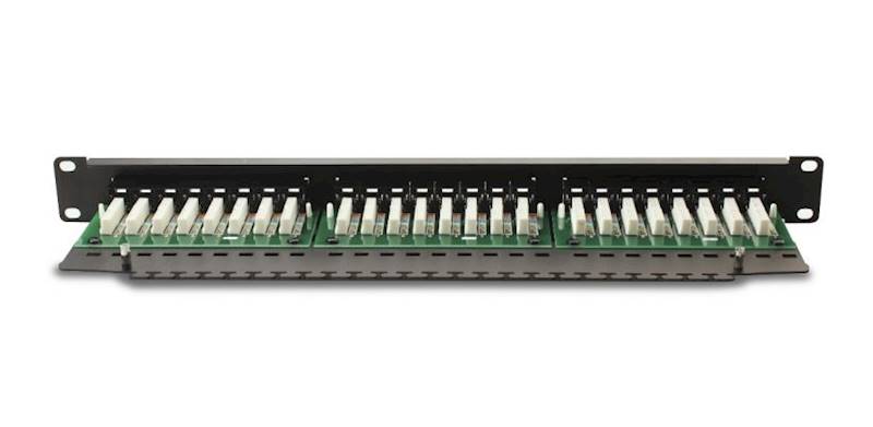 Patch panel UTP cat.6 24 porty PGF-6UTP24-B5