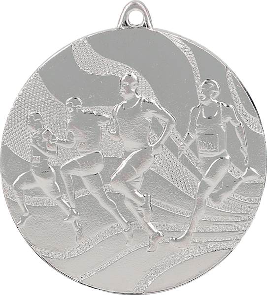 medal MMC2350 srebro - biegi