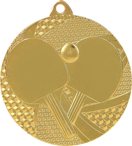 medal MMC7750 złoto tenis stołowy