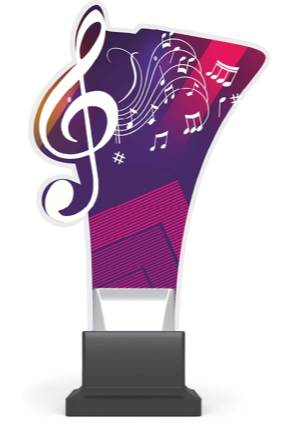 plexi CP02 muzyka wys. 20 cm