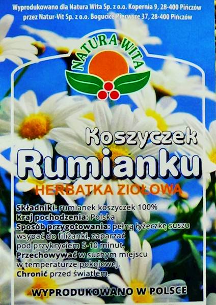 Główka rumianku a'100g