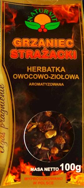 Herbata owocowo ziołowa grzaniec strazacki a/100g