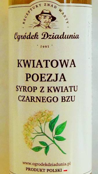 Syrop z kwiatu czarnego bzu 315g - Kwiatowa poezja