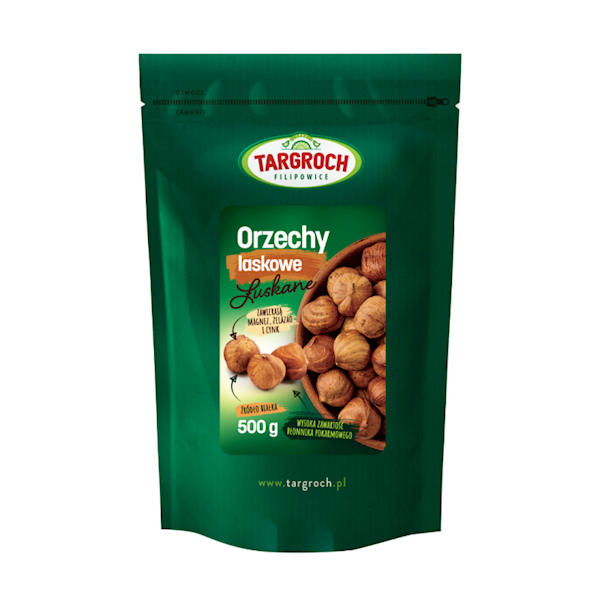 Orzechy laskowe łuszczone 500g