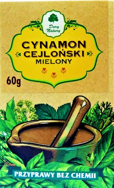 Cynamon Cejloński mielony  50g (k)