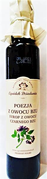 Syrop z owocu czarnego bzu- poezja z owocu bzu 315
