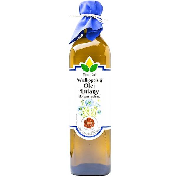 Wielkopolski olej lniany 750ml