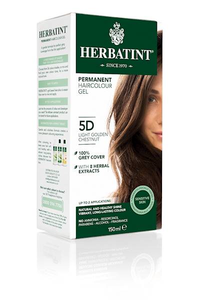 Farba Herbatint 5D JASNY ZŁOTY KASZTAN 150ml