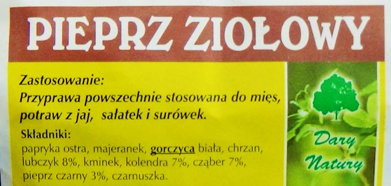 Pieprz ziołowy 200g