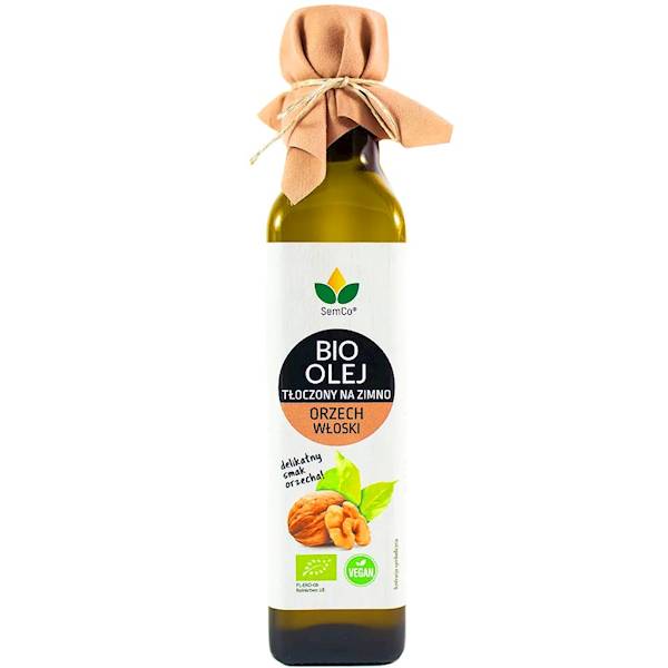 Olej słonecznikowy BIO o smaku orzecha wł. 250ml