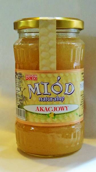 Miód akacjowy - 450g