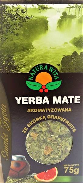 Yerba mate z grapefruitem a/75g