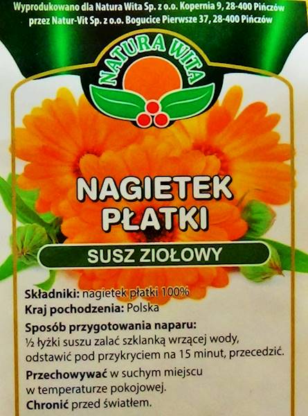 Nagietek  Płatki  a/25g