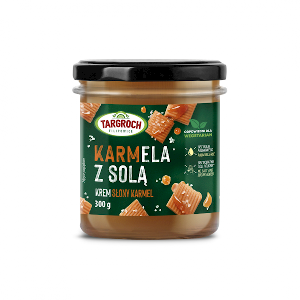 Krem o smaku słony karmel 300g
