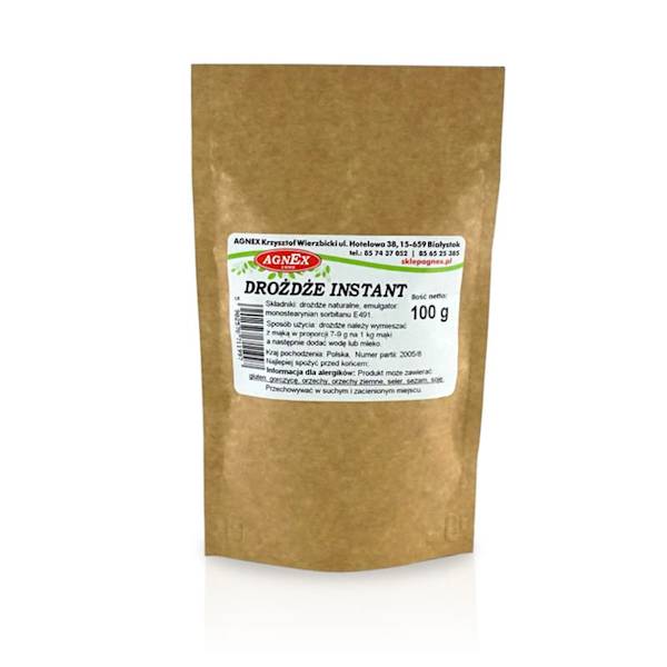 Drożdze instant 100g