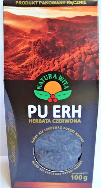 Herbata czerwona PU ERH a'100g