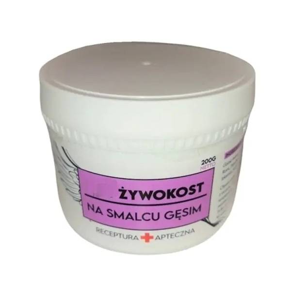 Żywokost na smalcu gęsim a'200g