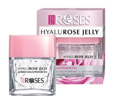 Hialuronowy krem w żelu z różą i aloesem 50ml