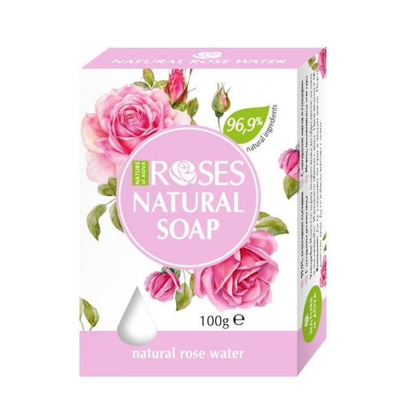 Naturalne mydło Róża 100g