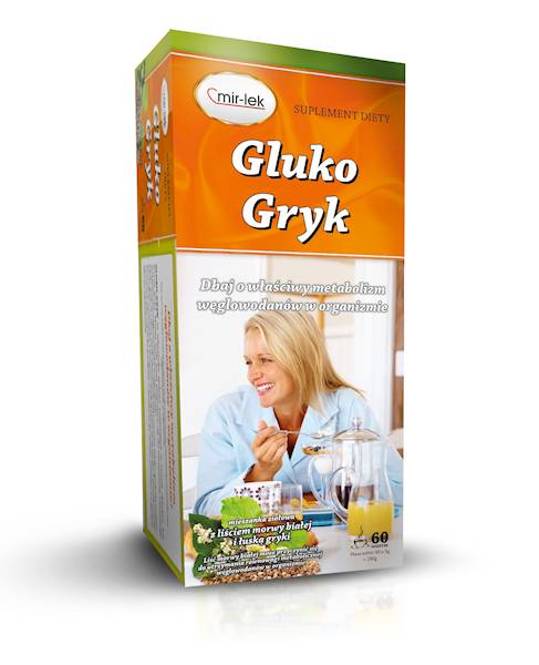 MIR-LEK GLUKO GRYK 3g 60 sasz.