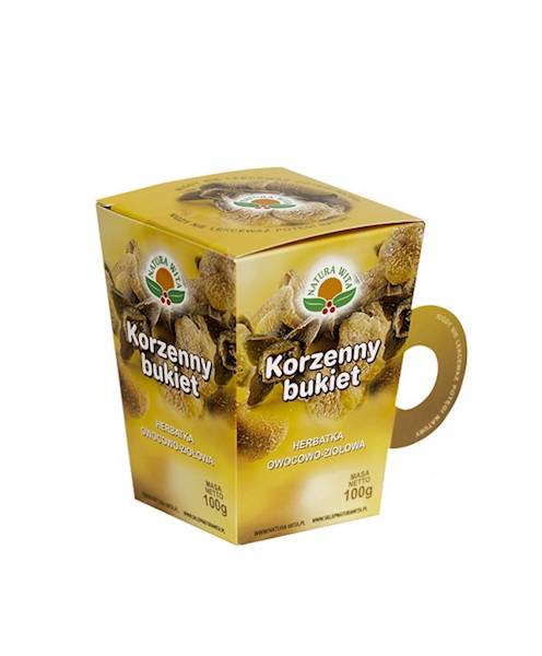 Herbatka owocowo ziołowa korzenny bukiet 100g kube