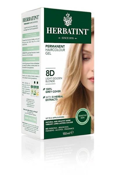 Farba Herbatini 8D JASNY ZŁOTY BLOND 150ML