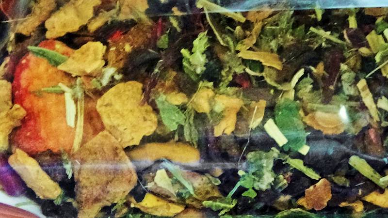 Herbata owocowo ziołowa naturalna lekkość a'100g