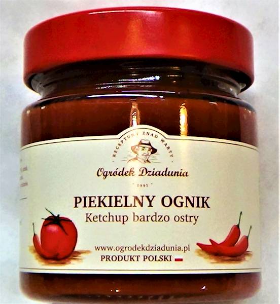 Ketchup bardzo ostry 220g - Piekielny Ognik