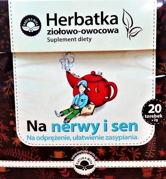 Herbatka ekspresowa NA NERWY I SEN 40g