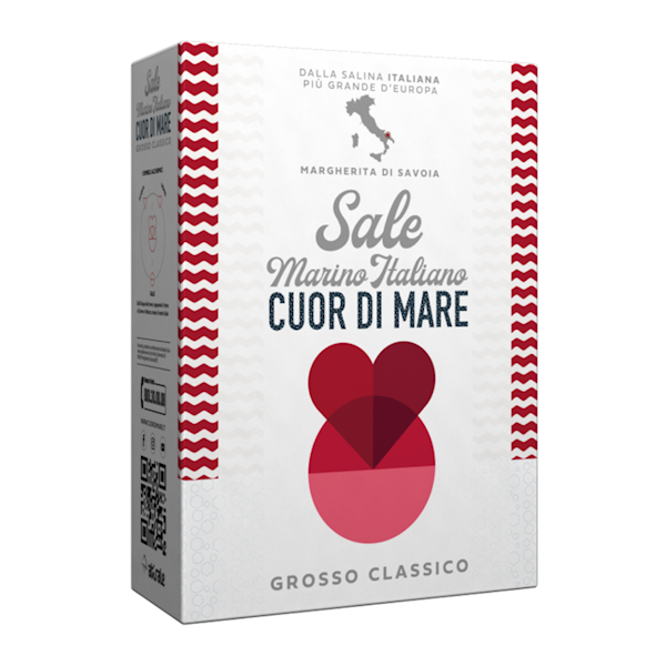 Sól morska naturalna włoska drobna 1kg