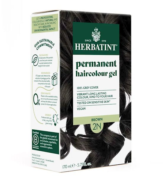 Farba Herbatint 2N  BRĄZOWY 170ml