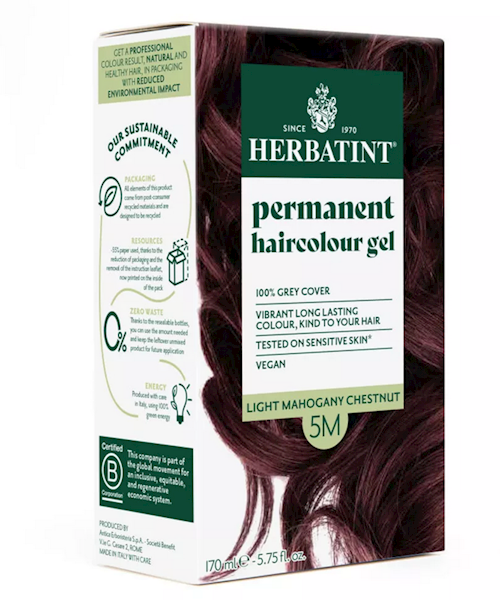 Farba Herbatini 5M  JASNY MAHONIOWY KASZTAN 170ml