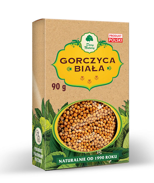 Gorczyca biała 90g (kartonik)