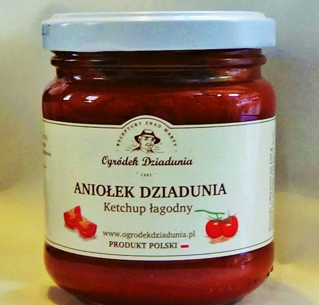 Ketchup łagodny 200g - Aniołek Dziadunia