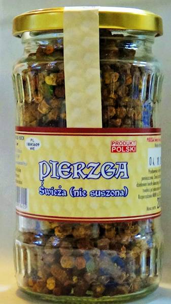 Pierzga świeża - słoik 200g