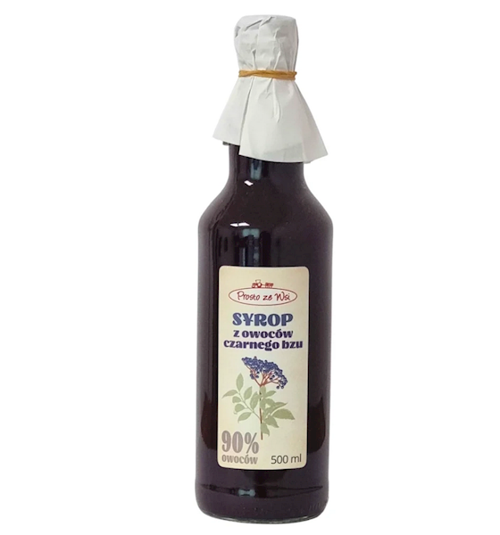 Syrop z owoców czarnego bzu 500 ml